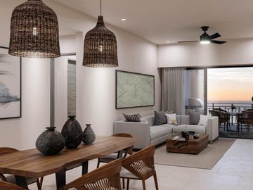 Condo con vista al mar, spa, gimnasio, alberca infinity, asadores, fogatas.