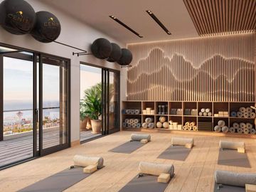Condo con vista al mar, spa, gimnasio, alberca infinity, asadores, fogatas.