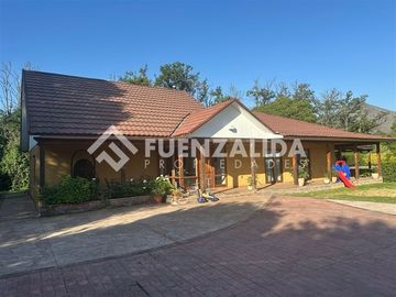 EN Venta Casa en parcela I. de Maipo con Rec. final y piscin