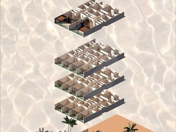 Jade Beach Condos Departamento en venta en Fraccionamiento Sábalo Cerritos