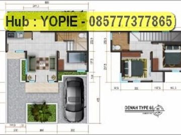 Dijual rumah murah cantik 2 lantai di bandung