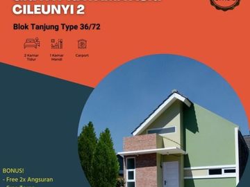 Jual rumah murah dp ringan lok strategis
