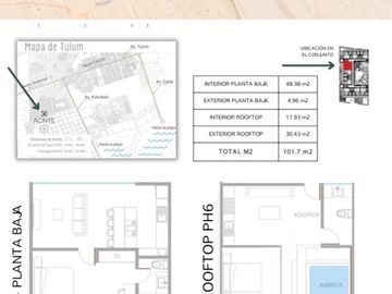 Venta Penthouse en Tulum