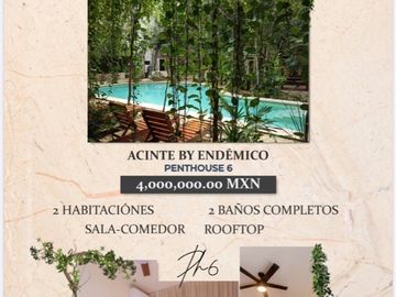 Venta Penthouse en Tulum