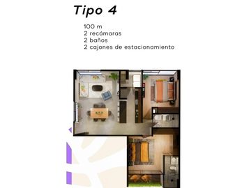 Departamento En Venta En Prados Aguazul Modelo 4