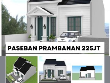 Jual Rumah Konsep Eropa Di Prambanan Hanya 200jtan Siap KPR!!!