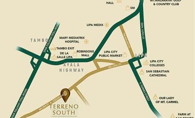 Terreno South Phase 1 Lot for Sale at Lipa, Batangas City