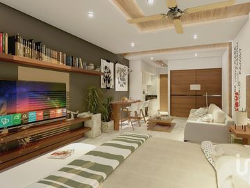 Estudio de Lujo en PreVenta a unos pasos del Asombroso Mar Caribe