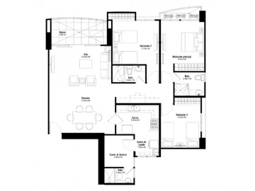 APARTAMENTO EN VILLA DE LAS FUENTES, PH MEI TOWER