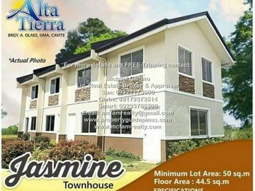 Preselling Townhouse For Sale in GMA, Cavite - Alta Tiera by Axeia