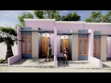 Rumah murah 100 jutaan di belakang mall dtc