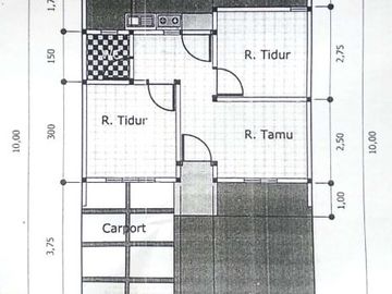 Hunian asri dekat stasiun tanpa dp free all in di bogor