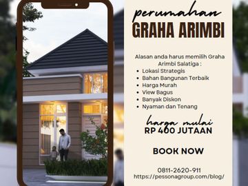 Dijual Rumah dengan Berbagai Kelebihan di Kota Salatiga