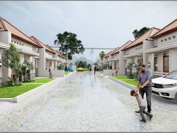 Jual Rumah Minimalis Desain Kolonial di Ngawen Klaten