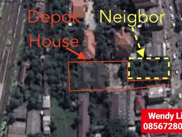 TANAH / RUMAH DI DEPOK PANCORAN MAS 2304/355