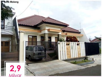 Rumah Bagus Luas 300 di Bukit Dieng kota Malang