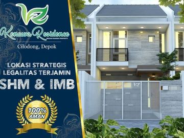 Rumah Syariah gaya Modern Tropis 2 lantai di Cilodong Depok