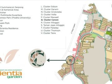 Cluster Carson Scientia Garden Summarecon Gading serpong