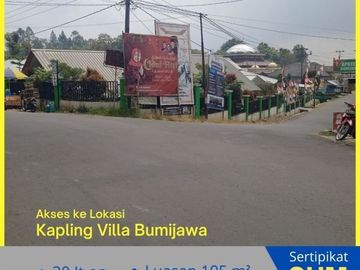 2 Menit Pasar Bumijawa, Tanah Perumahan Tegal, Terima SHM Perunit