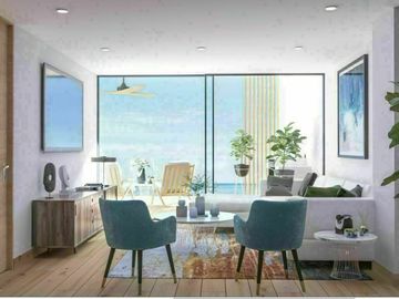 Penthouse vista al mar, jacuzzi privado, a pasos de la playa, amenidades de lujo