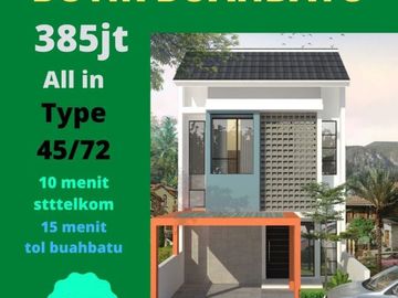 Cluster cantik mewah ala villa sejuk murah bebas banjir dkt TOL BUAHBATU