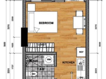 Overlooking Studio Unit Ready For Occupancy Antara Talisay