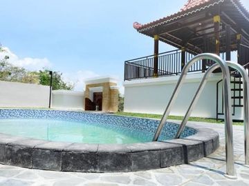 VILLA TERBARU SUPER MEWAH ALA UBUD BALI KELAS BINTANG 5 DI JOGJA DEKAT MALIOBORO