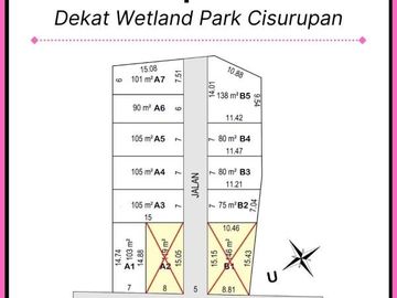 Tanah Cisurupan Asri Bandung Timur SHM 2 Jutaan
