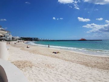 Departamento frente al mar en Playacar Fase I