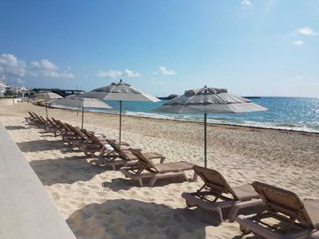 Departamento frente al mar en Playacar Fase I