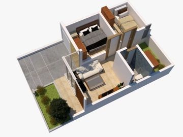 Minimalis Modern Pinggir Jalan Kembar Pass
