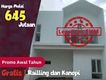 Rumah Baru 2 lantai di Cimahi Dekat SMAN 1 Ngamprah
