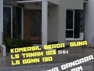 Dijual Bangunan Komersial Serbaguna Dekat Bandara BIM Padang