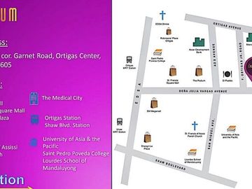 Condo for Sale in CBD Ortigas near THE PODIUM & SM MEGAMALL