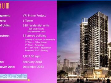 Condo for Sale in CBD Ortigas near THE PODIUM & SM MEGAMALL