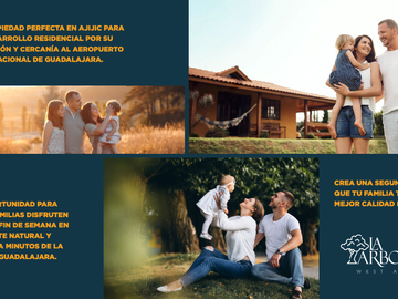 Terrenos en Venta en Fraccionamiento La Arbolada, Chapala-Ajijic