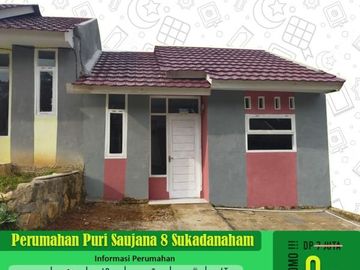 Rumah bebas Dp di tanjung karang barat