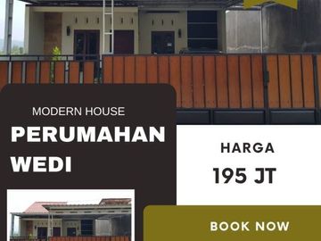 Rumah Minimalis Free Desain Lokasi Dekat Pasar Wedi Klaten.Siap KPR!!!