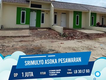 rumah di dekat SMAN 1 natar Free deposito
