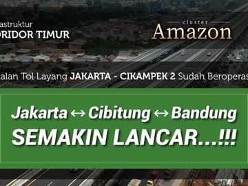 CLUSTER AMAZON RIVERDALE CIBITUNG BEKASI
