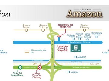 CLUSTER AMAZON RIVERDALE CIBITUNG BEKASI