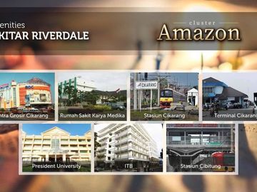 CLUSTER AMAZON RIVERDALE CIBITUNG BEKASI