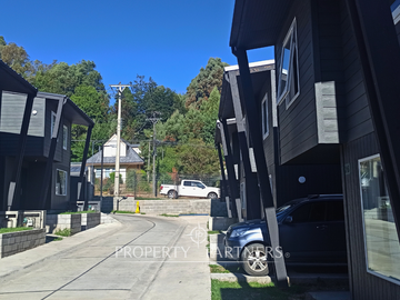 Últimas casas en la ciudad de Panguipulli