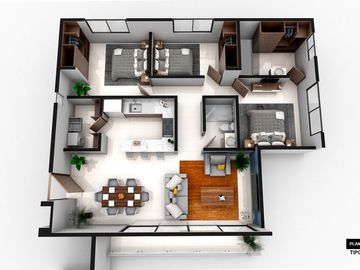 SE VENDE DEPARTAMENTO EN Privada Poza Rica 3-9, Chipitlán, Cuernavaca, Morelos, 62070, MEX