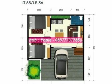 DIjual rumah di cilangkap depok