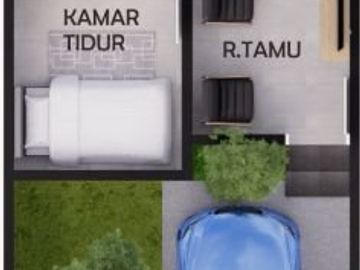 Harga Ekonomis Rumah Minimalis 2LT Cuma 500 Jutaan dekat Jalan Raya Cinunuk Cileunyi