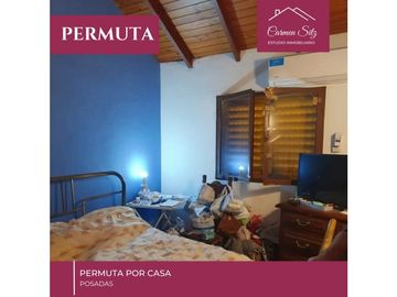 Permuta Departamento por Casa