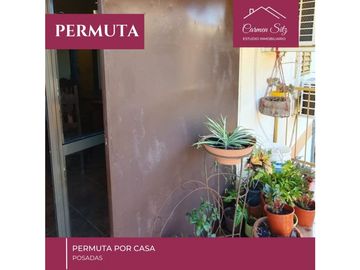 Permuta Departamento por Casa