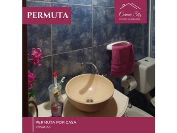 Permuta Departamento por Casa