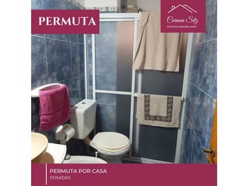 Permuta Departamento por Casa